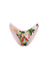 Charli Embellished Premium Tropical Bikini Bottom Only