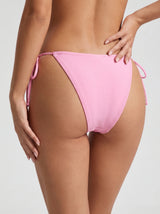 Blush Tide Tie-Side Bikini Bottom