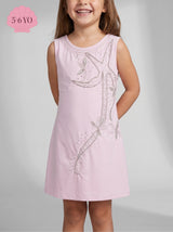 Selene Sleeveless Multi Color Kids Dress