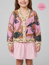 Bonnie Kids Pink Cardigan