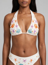 Scarlett Hand Embroidered Luxe Bikini Bottom