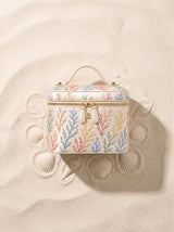 Coral Garden Vanity Bag
