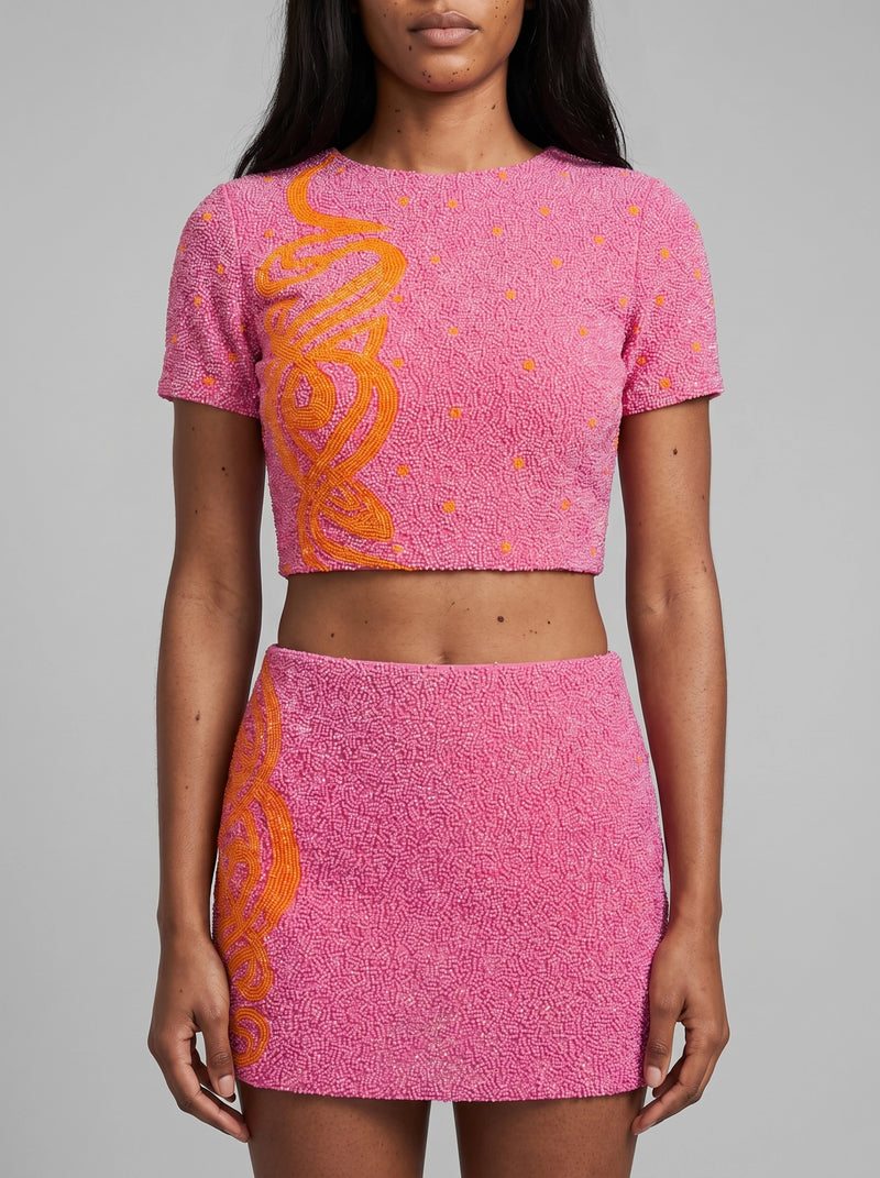 Oceanus x Bárbara Hulanicki Aria Co-ord Top