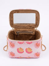 Belle Pink Vanity Bag