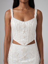 White Starfish Co-ord Skirt