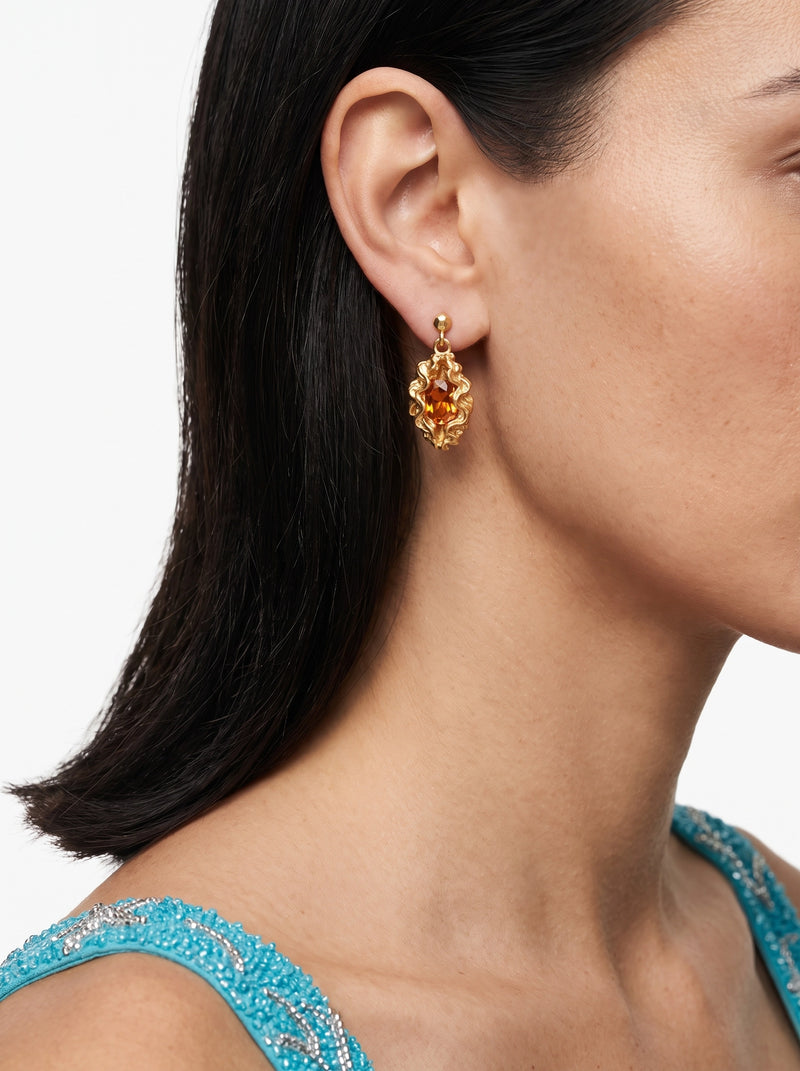 Panopea Champagne Earrings