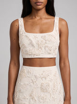 Arizona Ivory Co-ord Top