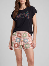 Dolphin Island Black T-Shirt