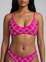 Mary Hot Pink Bikini Bottom
