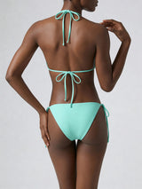 Zaria Bikini Top Aqua