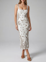 White Coastal Maxi Dress