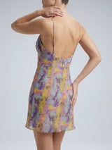 Tropical Blossom Mini Dress