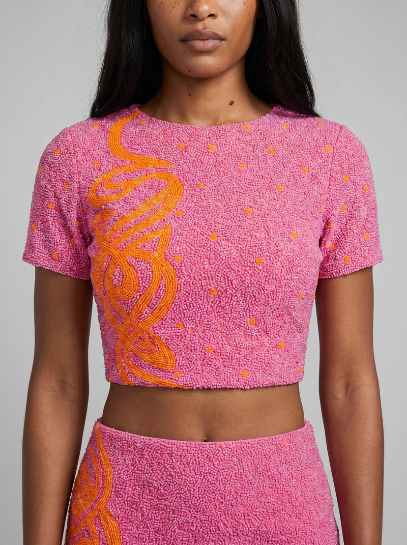 Oceanus x Bárbara Hulanicki Aria Co-ord Top