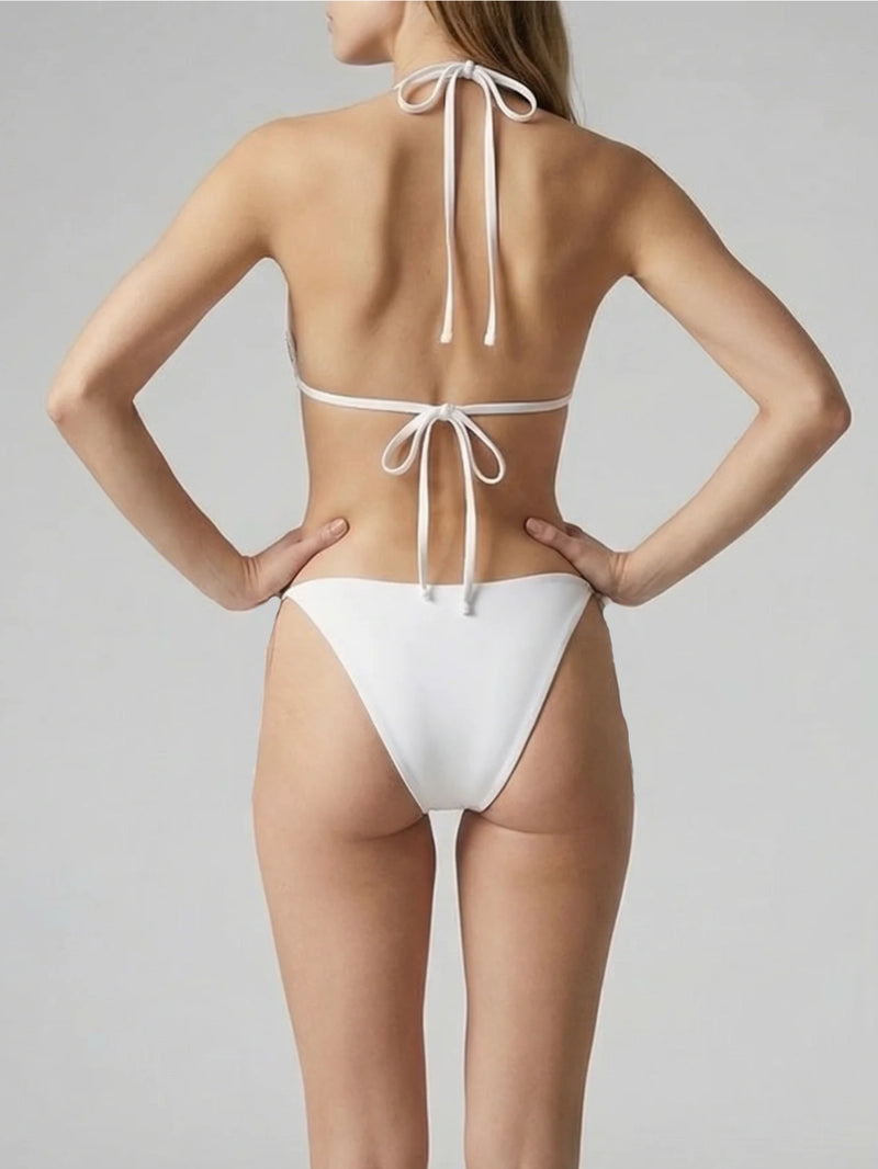 Talia Hand Embroidered Multi Colour Bikini Bottom