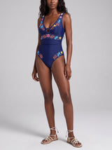 Oceanus Pearl Tide Navy Swimsuit