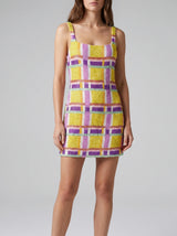 Candy-stripe Mini Dress