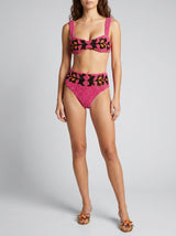 Oceanus x Bárbara Hulanicki Aria Pink Bikini Bottom