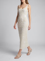 Coralie White Maxi Dress