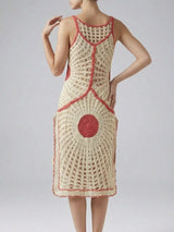 Soleil Crochet Ivory Dress
