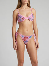 صوت Sout Underwire Bikini Bottom in Pink