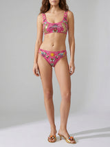 Aurelia Luxury Bikini Thick Strap Bikini Top Multi Colour