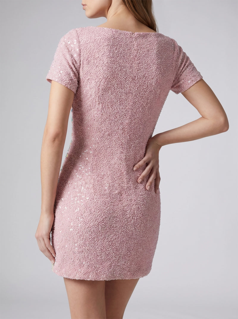 Florence Pink Mini Dress