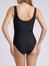 Celestial Tide Black Swimsuit