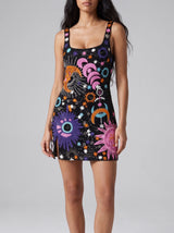 Celestial Star Mini Dress