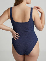 Curve Navy Enchanted Garden Swimsuit
