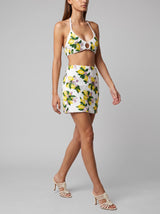 Lemon Blossom Bikini Co-Ord Top