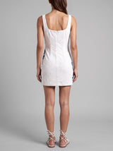 Electra Reef Navy and White Mini Dress