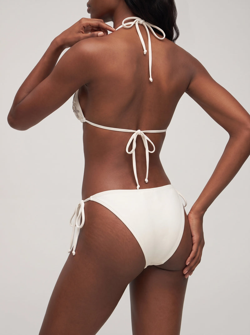 Coraline Embellished Multi Colour Bikini Bottom