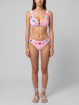Oceanus Pearl Tide Multi-color Bikini Bottom
