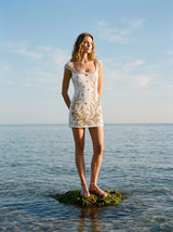 Coastal White Mini Dress