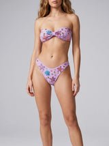 Quinn Clasp Closure Bikini Top Lilac