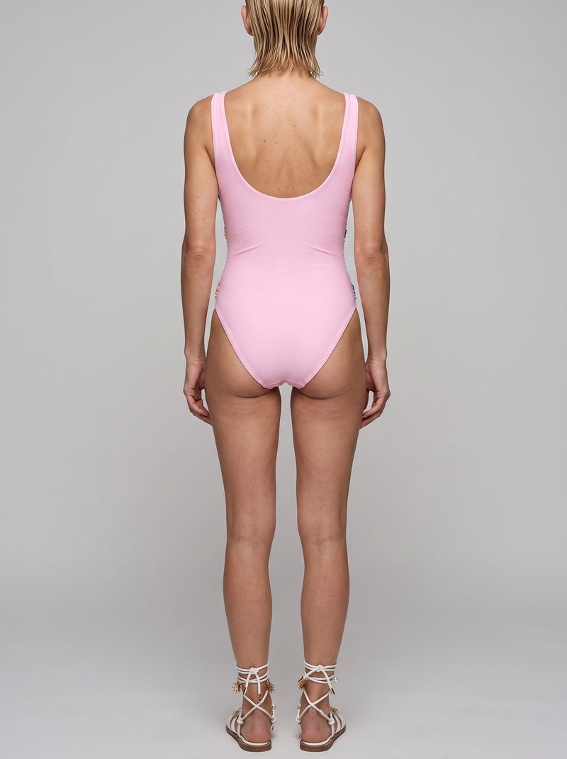 Oceanus Pearl Tide Baby Pink Swimsuit