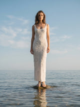 Coralie White Maxi Dress