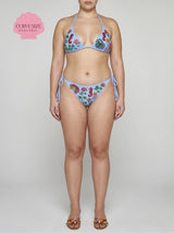 Seahorse Coral Hand Beaded Bikini MultiColour
