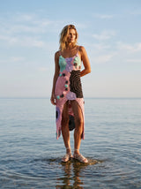 Calypso Multi Colour Crochet Dress