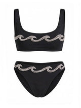 Wave Bikini Top Multi Color