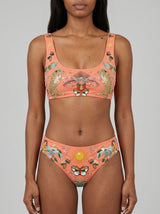 Aurelia Luxury Bikini Thick Strap Bikini Top Multi Colour
