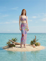 Disney | Oceanus Andrina Shell Purple Co-Ord Top Only