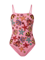 Disney | Oceanus Shell Swimsuit Pink in Stock