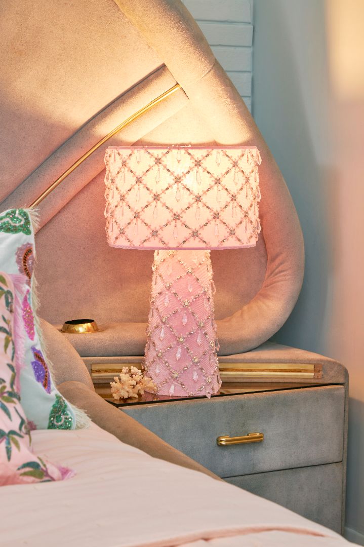 Calliope Lamp in Pink - Oceanus Swimwear