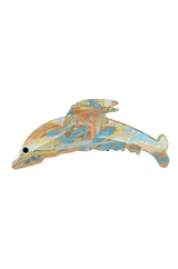 Dolphin Hairclip Orange - Oceanus Swimwear