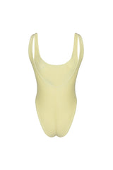 Orca Hand Beaded Yellow Swimsuit - Oceanus Swimwear