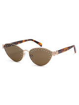 Oceanus x SOJOS Darling Sunglasses Brown - Oceanus Swimwear