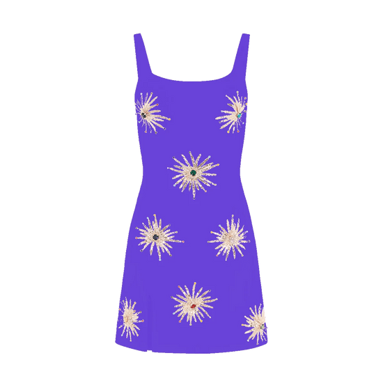Callie Luxury Embellished Party Dress - Oceanus Swimwear
