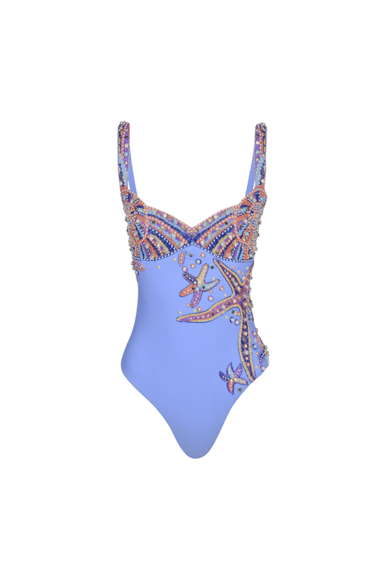 Selene Sea Shell Swimsuit – Daphne x Oceanus - Oceanus Swimwear