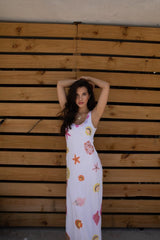New York Bold Strapped Maxi Dress - Oceanus Swimwear